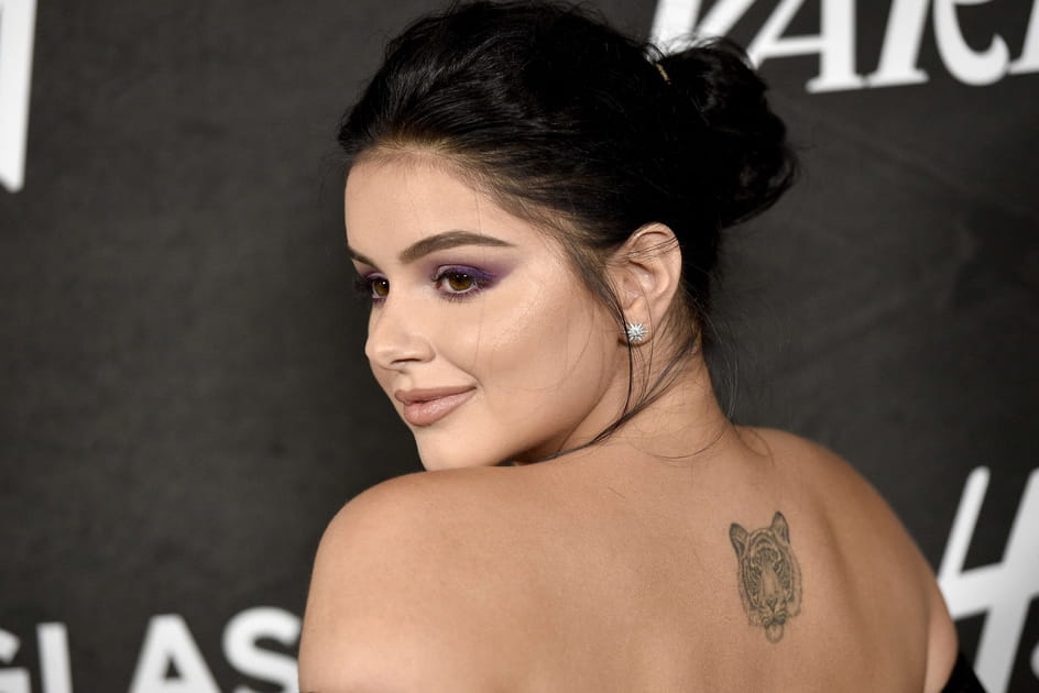 Le tatouage tigre dans le dos d'Ariel Winter