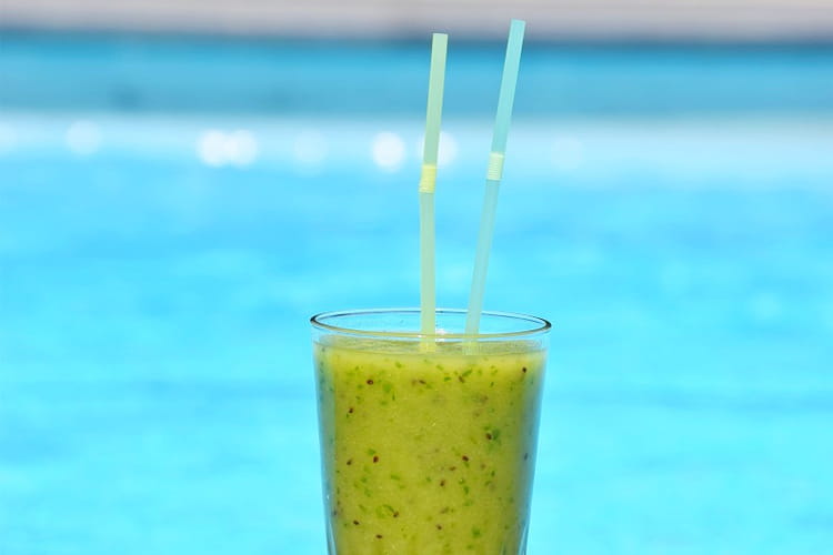 smoothie detox concombre kiwi