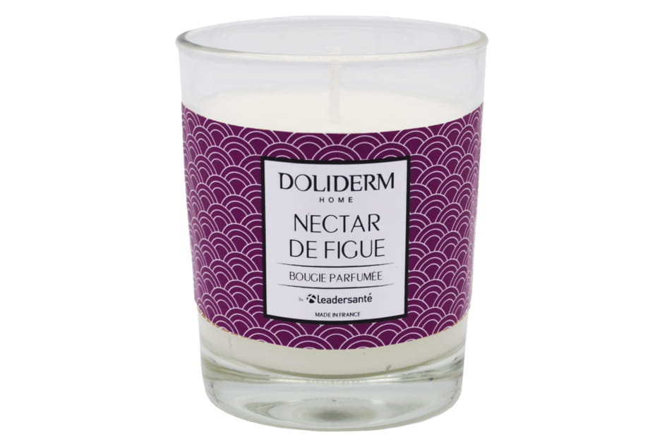 Bougie parfum&eacute;e Nectar de figue de Doliderm