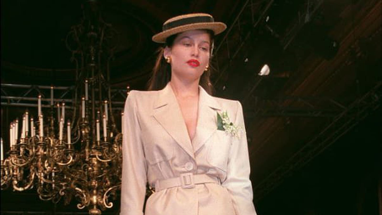 Laetitia Casta le 24 janvier 2001