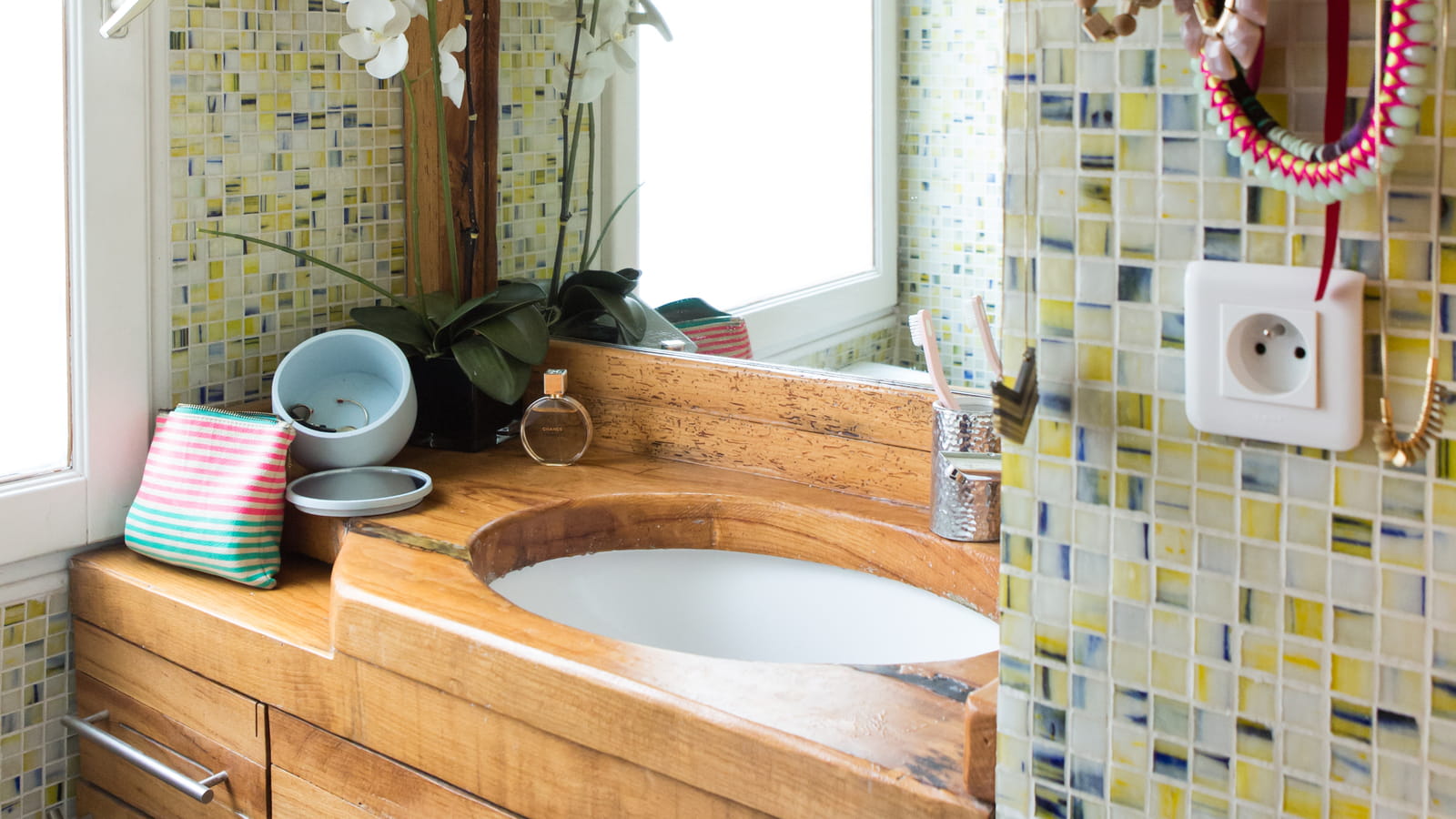 Une salle de bains orientale