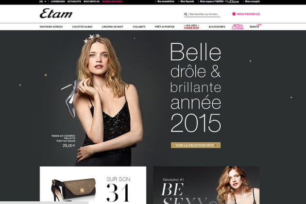 Le e-shop de Etam