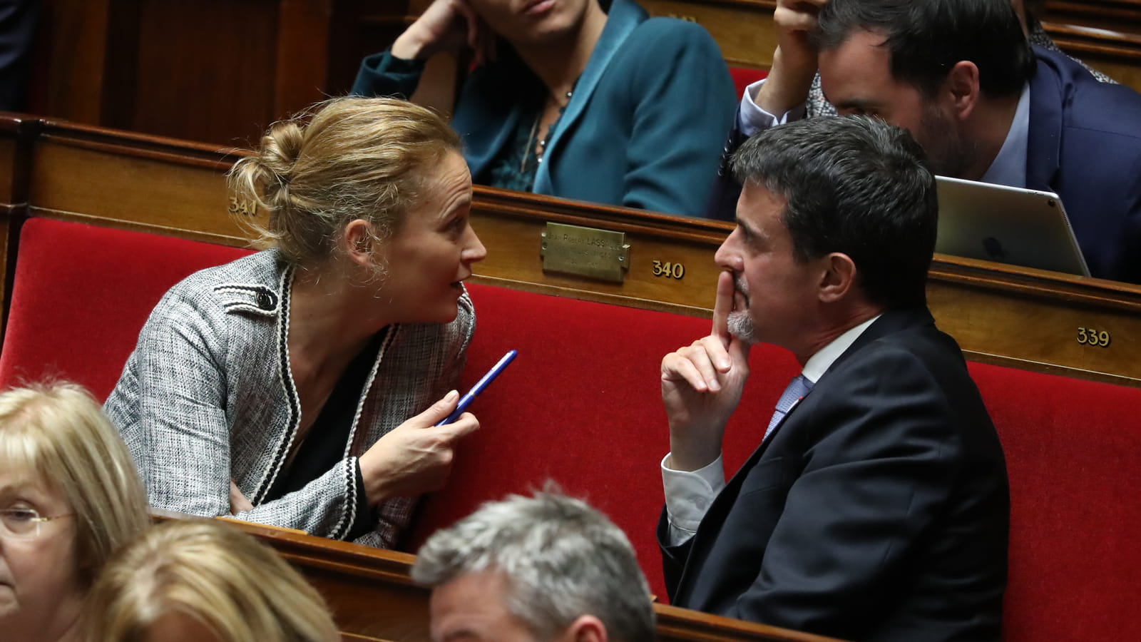 Manuel Valls et Olivia Grégoire