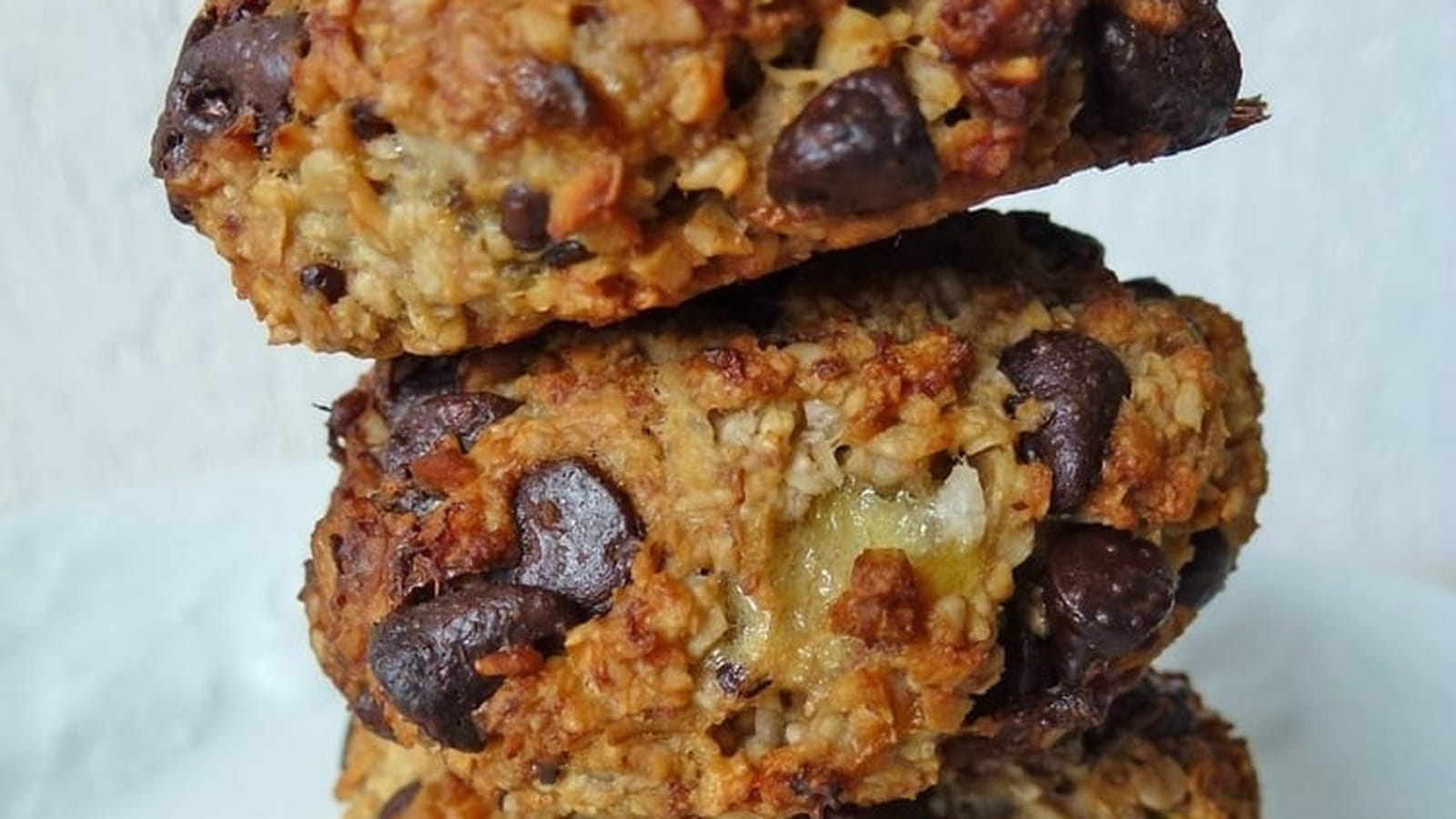 Cookies moelleux chocolat banane vegan