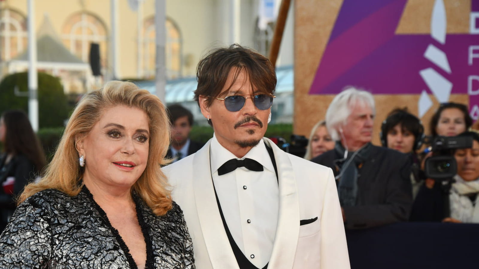 Catherine Deneuve et Johnny Depp