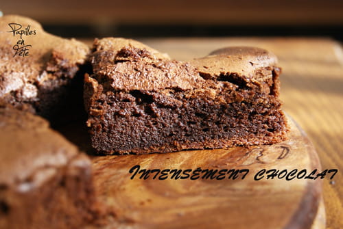 Gâteau intensément chocolat