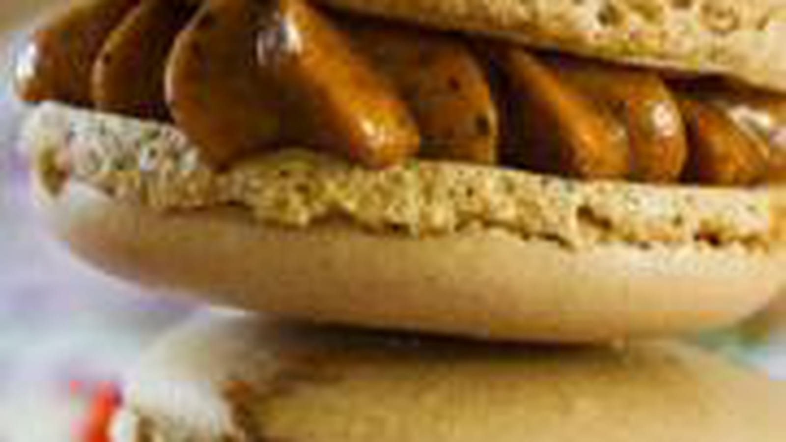 Macarons au praliné