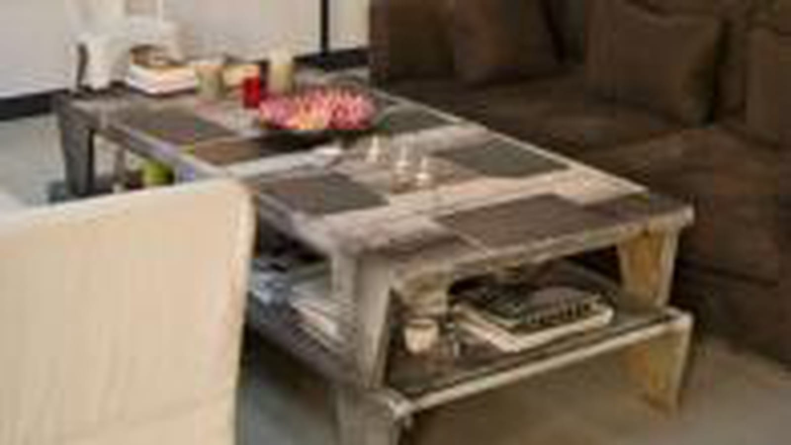 Double table basse 