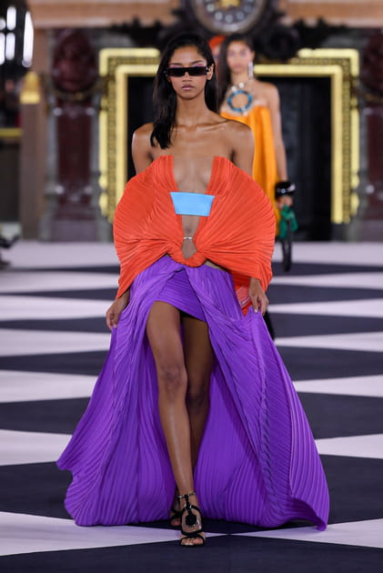 D&eacute;fil&eacute; Balmain printemps-&eacute;t&eacute; 2020