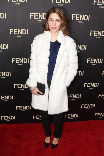 Sofia Coppola à l'inauguration de la boutique Fendi