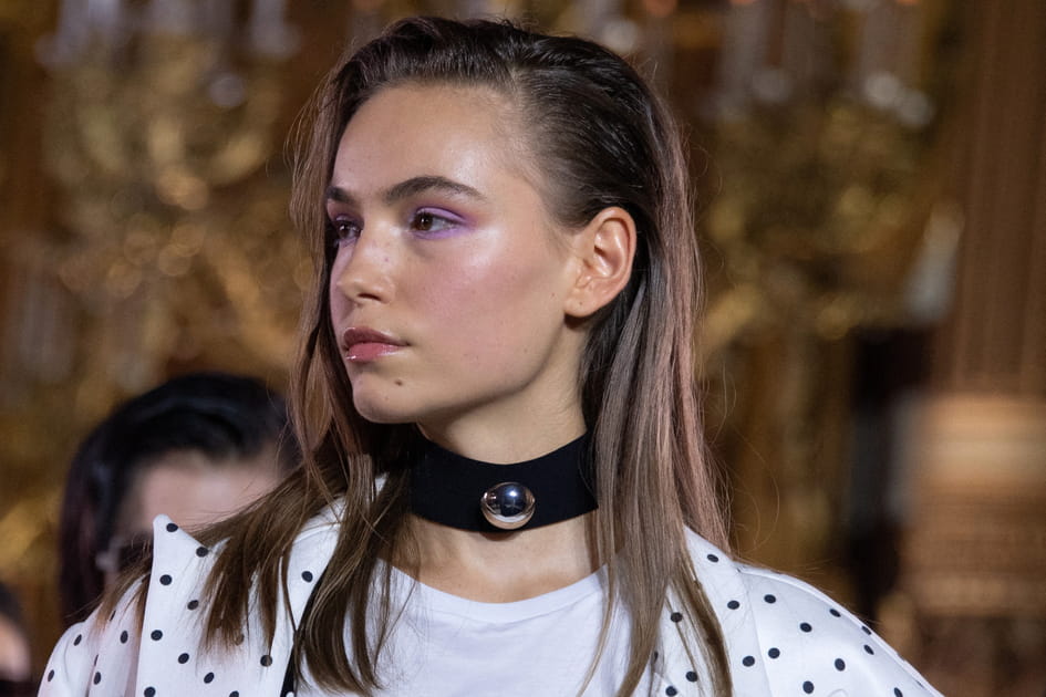 Le fard &agrave; paupi&egrave;res lilas