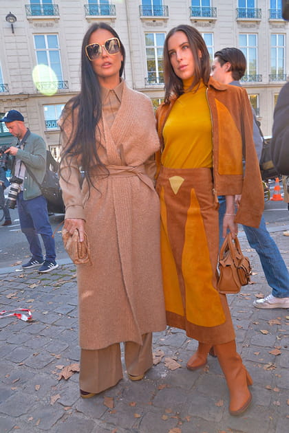 Demi Moore et Scout LaRue Willis au d&eacute;fil&eacute; Chlo&eacute;