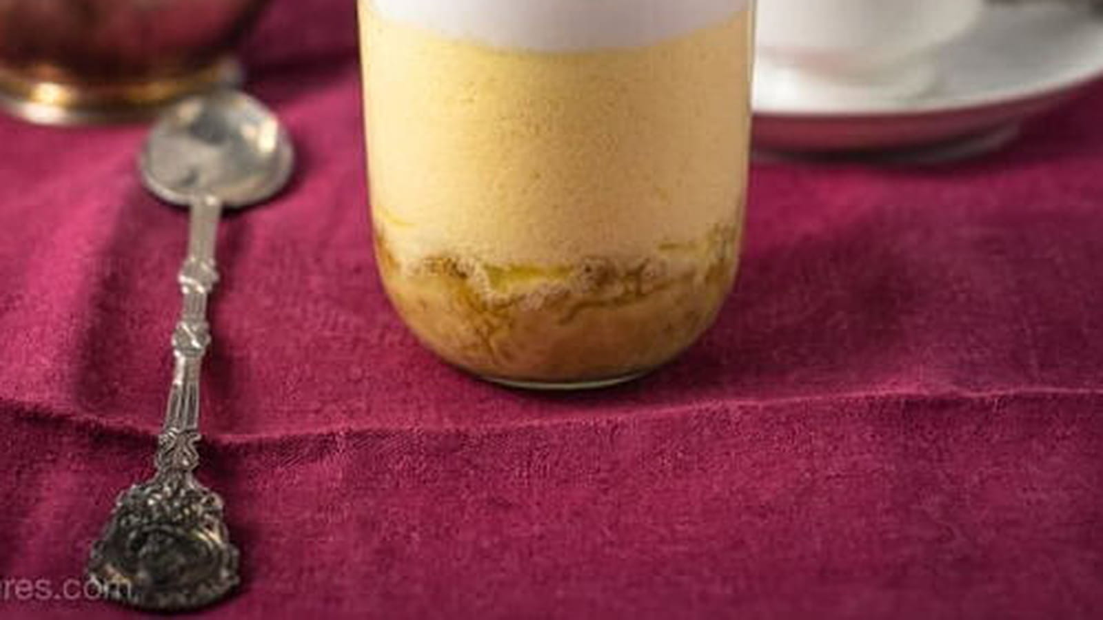 Cheesecake à la clémentine meringuée en verrine