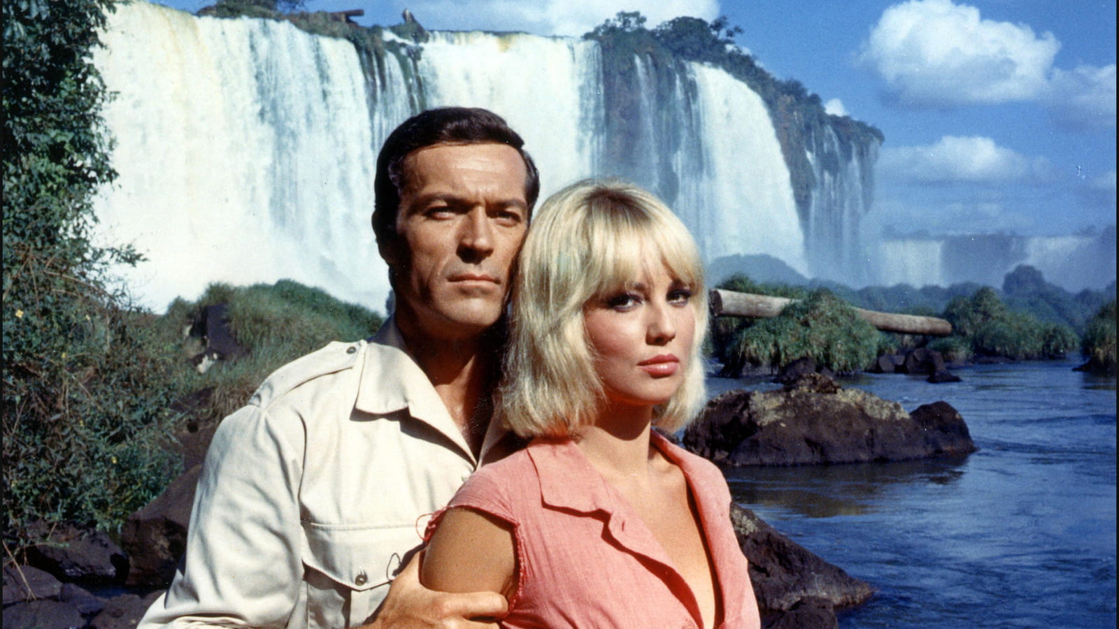 Avec Frederick Stafford dans "Furia à Bahia pour OSS 117" en 1965