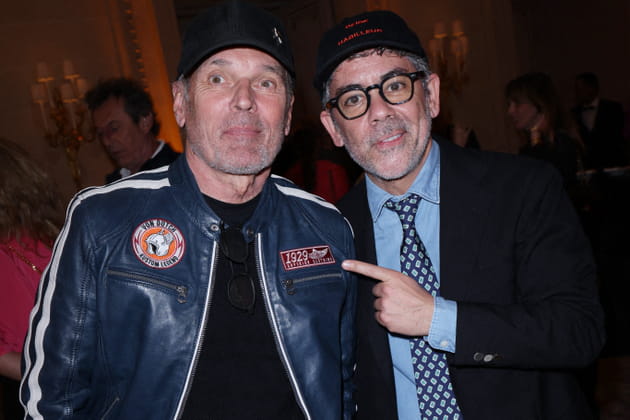 Laurent Baffie et Manu Payet&nbsp;: les deux amis posent ensemble &agrave; la soir&eacute;e des St&eacute;thos d'or