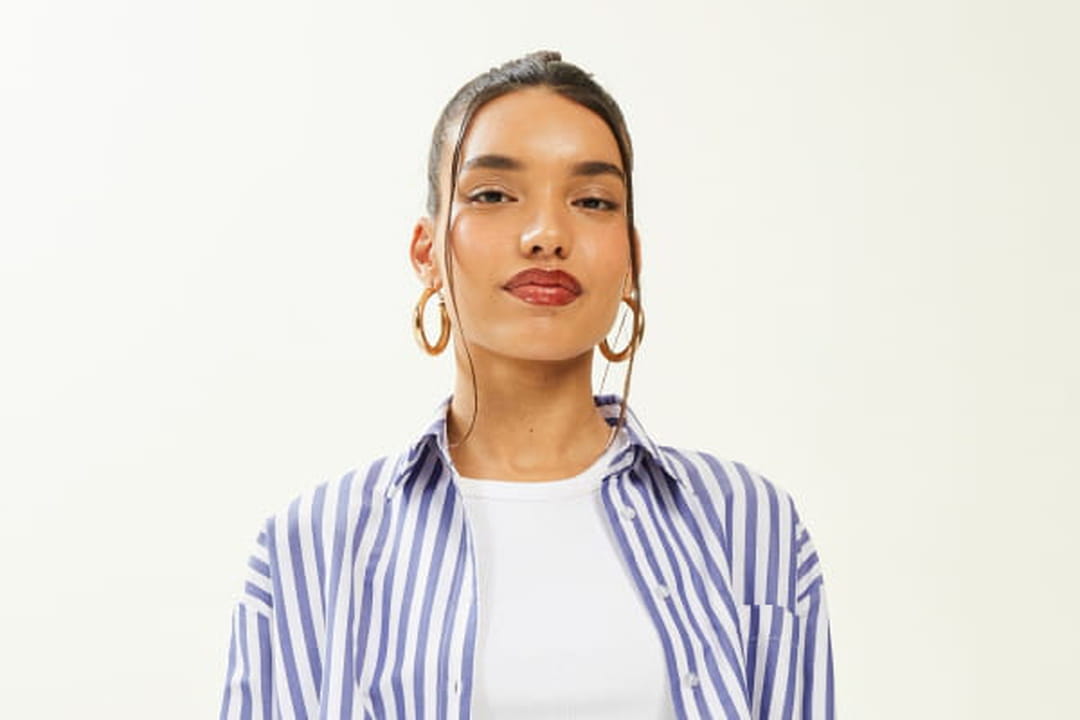 Robe Mouchoir Oversized Maison Margiela - Taille M, Rayures Partielles, Mi-longue, Essayée En Magasin