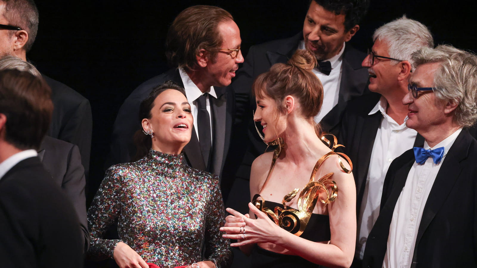 Bérénice Bejo et Louise Bourgoin