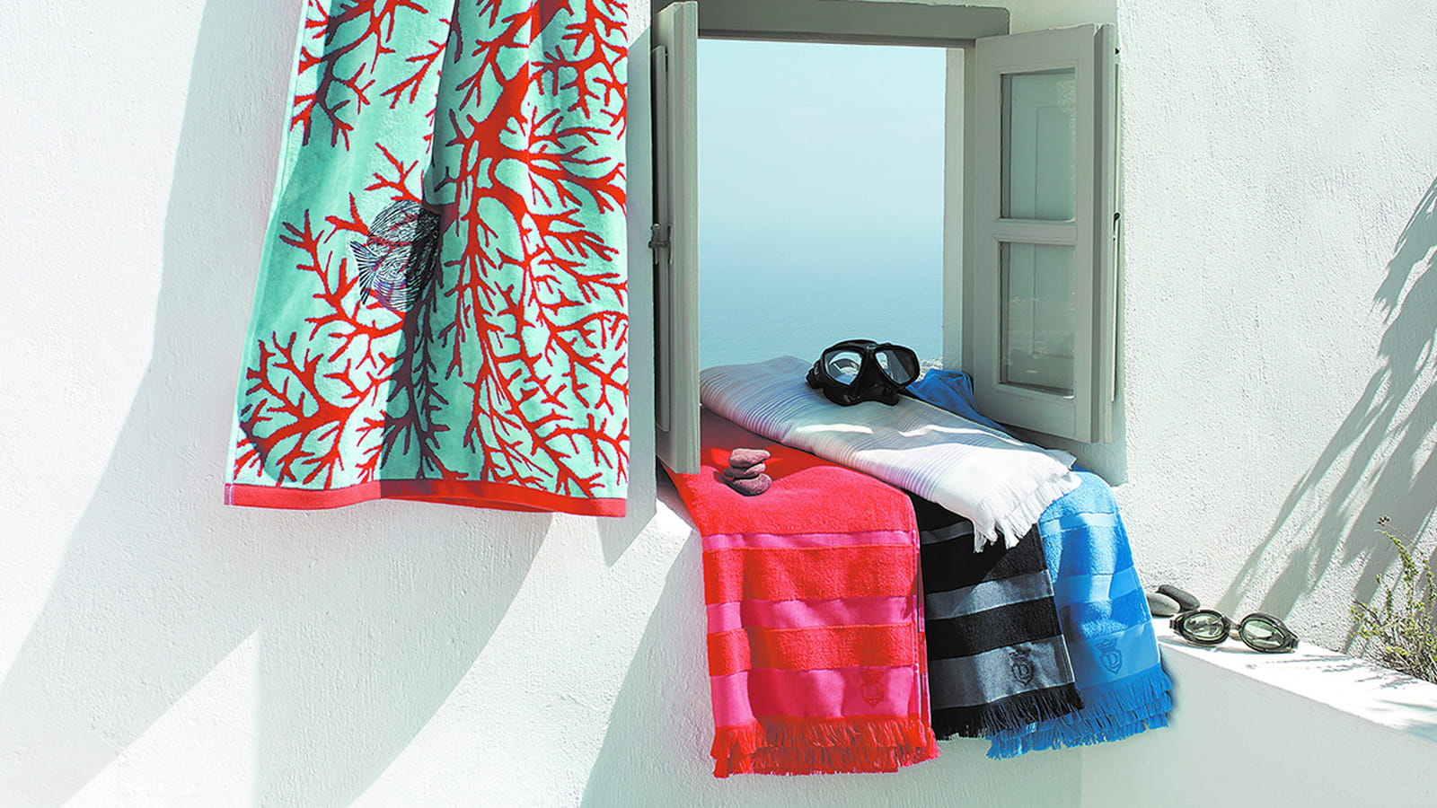 Drap de plage Voyage Aquatique Descamps