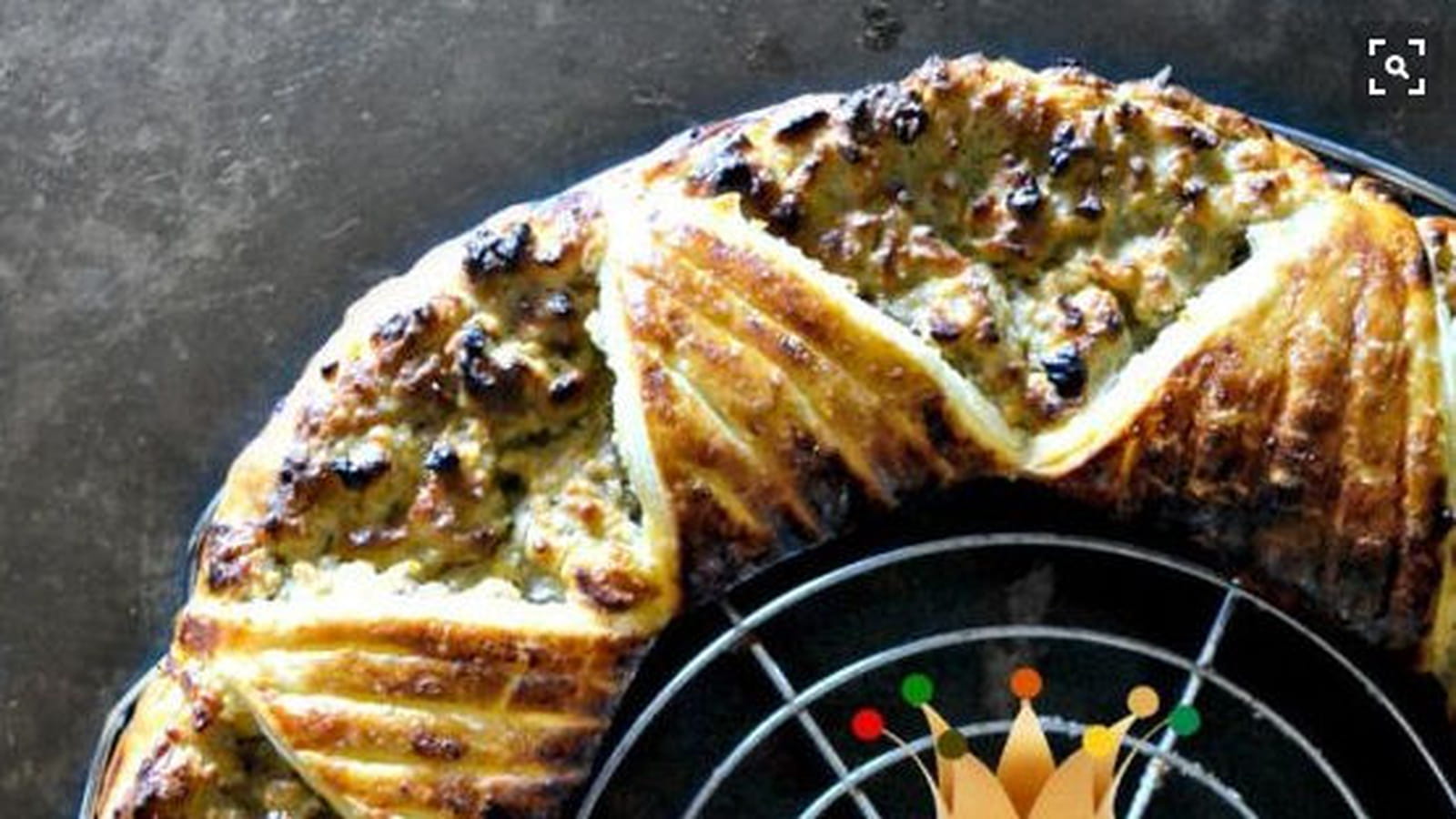 Galette des rois sous le soleil