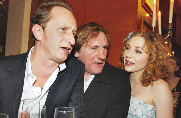 Benoît Poelvoorde, Gérard Depardieu et Julie Depardieu