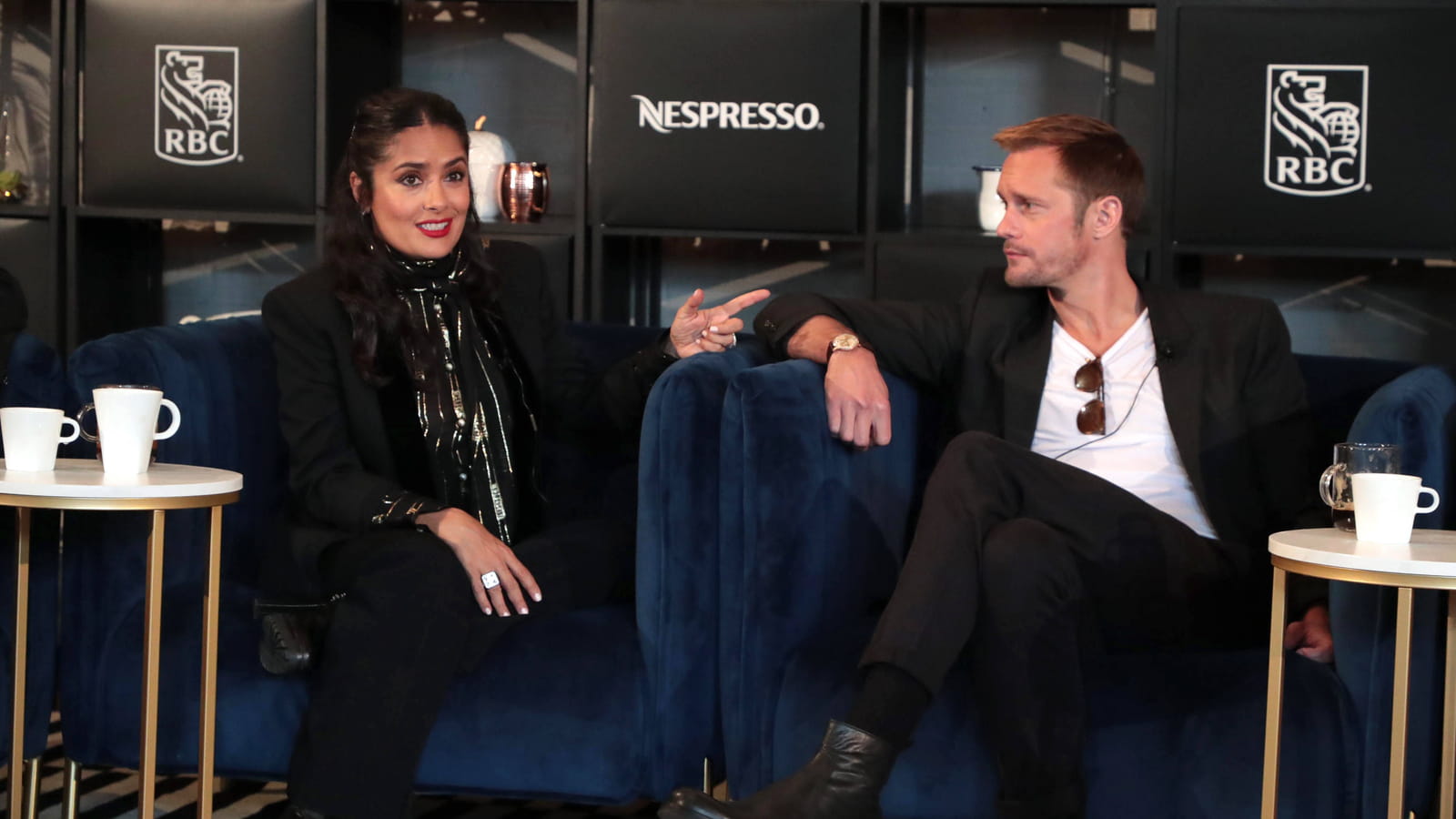 Salma Hayek, Alexander Skarsgard