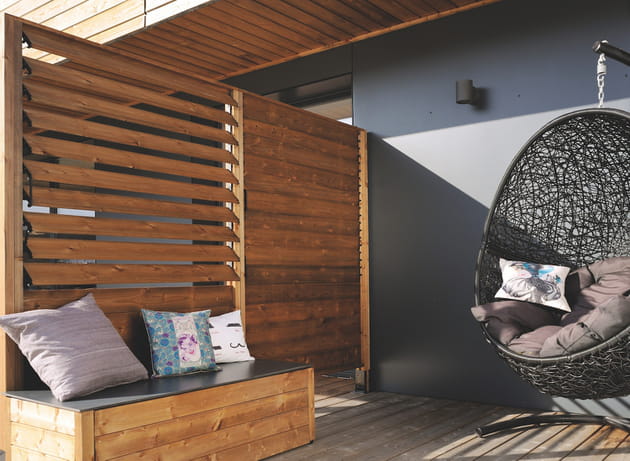 Le panneau &agrave; lames orientables