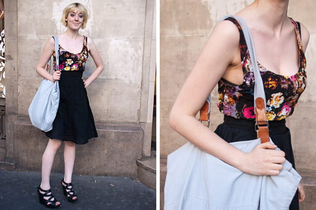 Contrastée et féminine