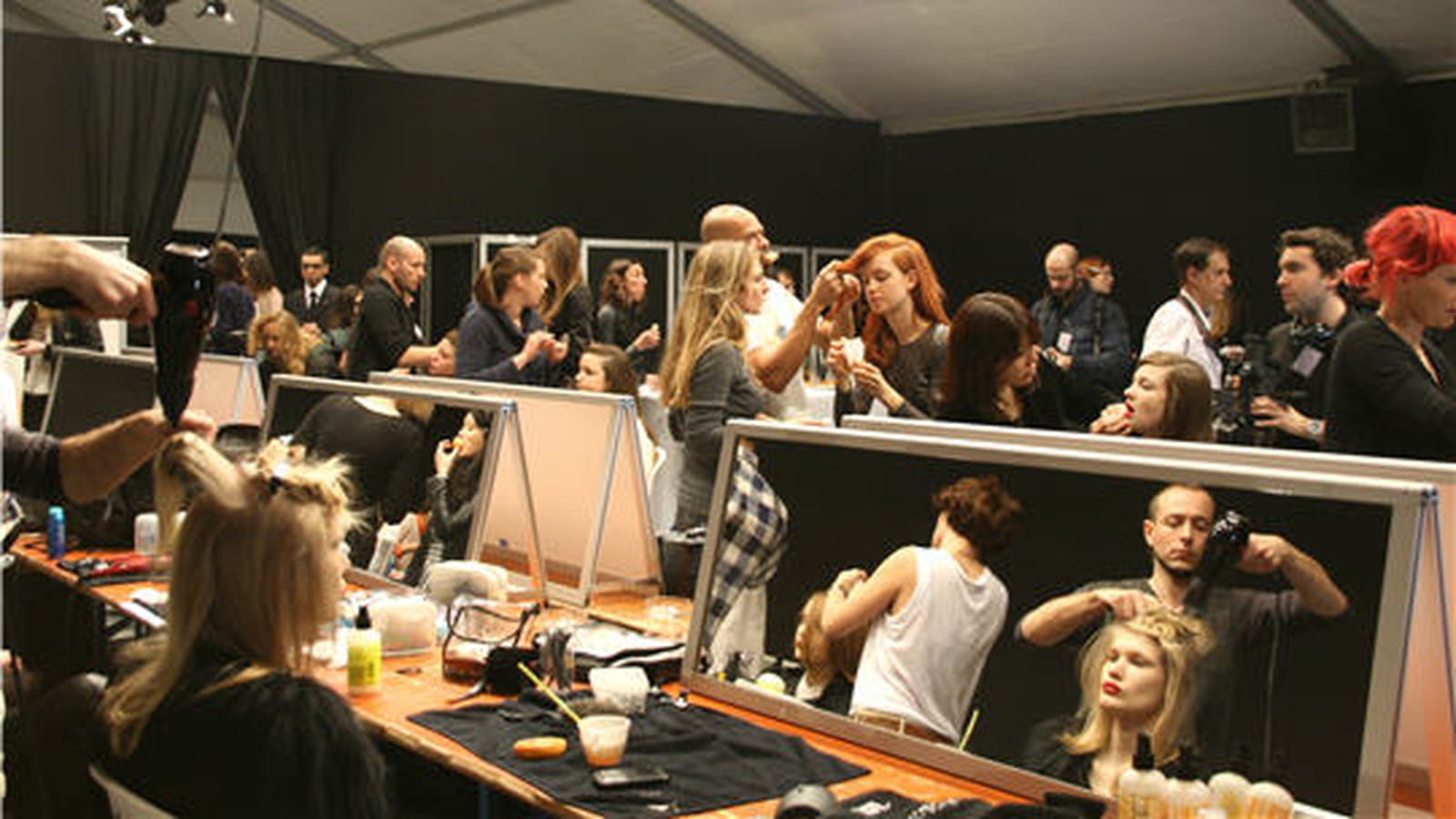 Effervescence en backstage