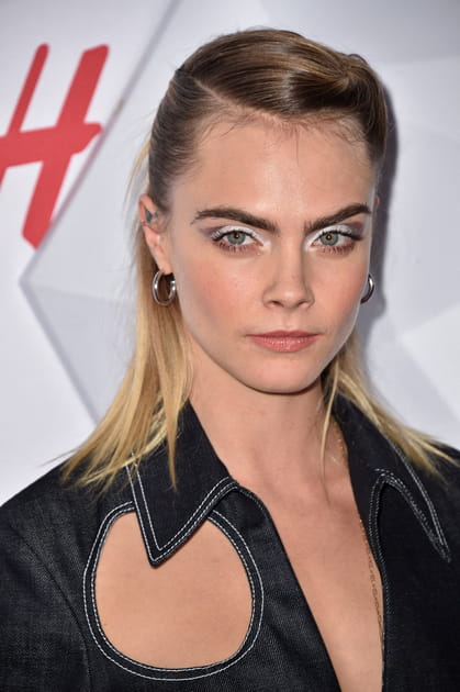 Flop&nbsp;: Cara Delevingne et son fard blanc