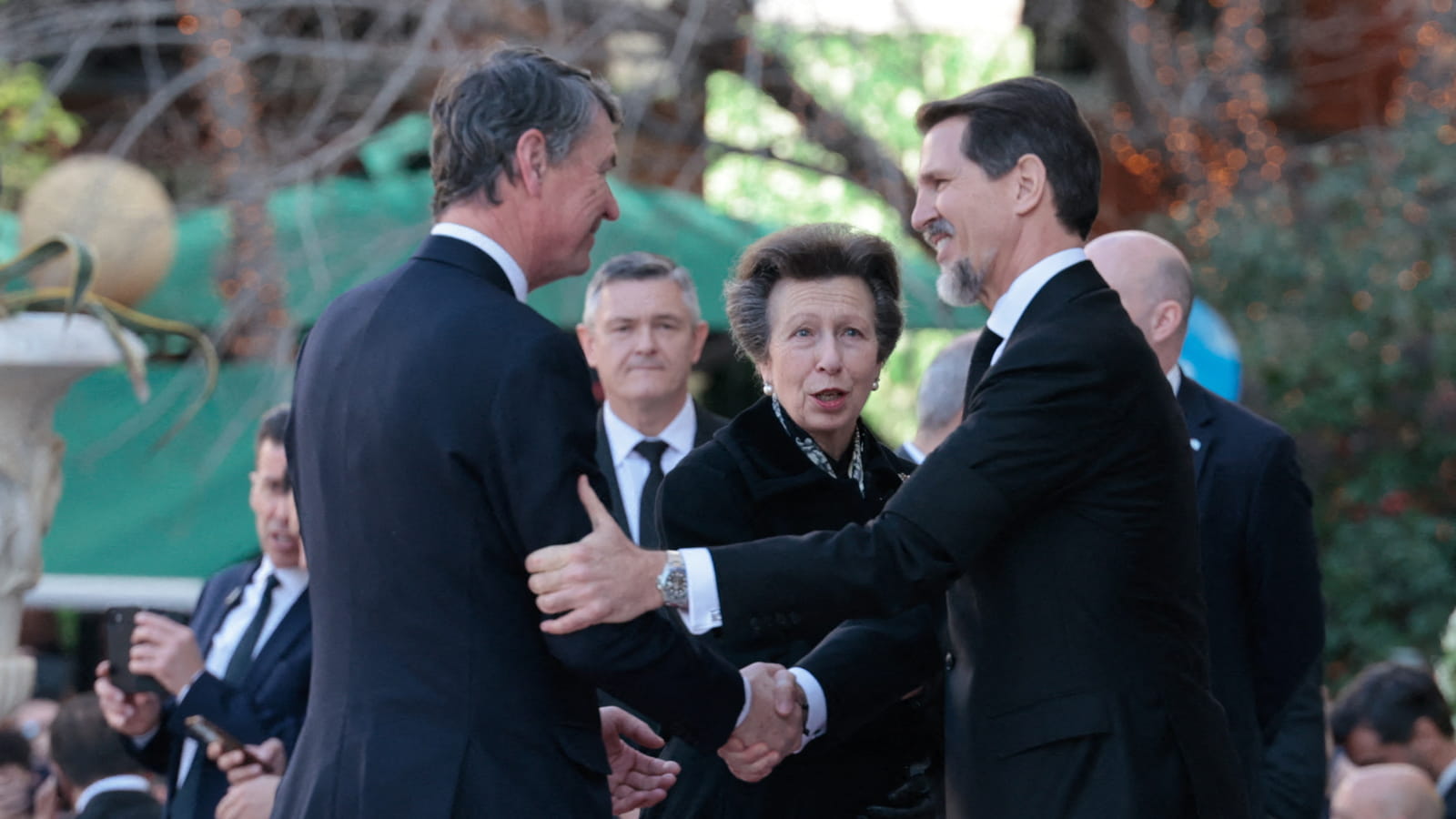 Princesse Anne et Paul de Grèce