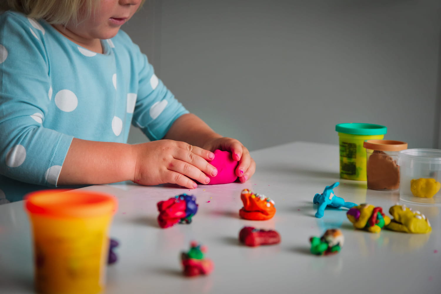 Play Doh has not always been plasticine, its first function still surprises