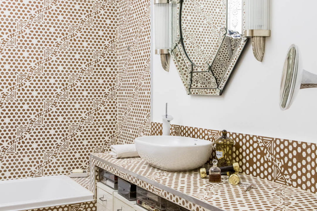 Salle de bains Art déco