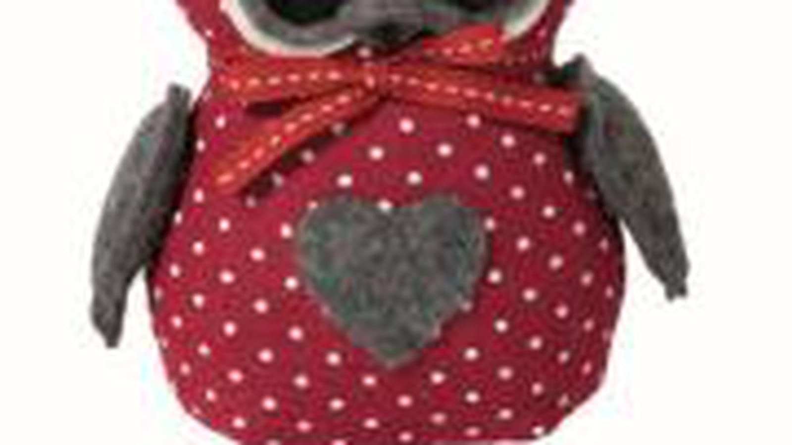 Hibou en peluche et chocolats de Mopec pour Monoprix