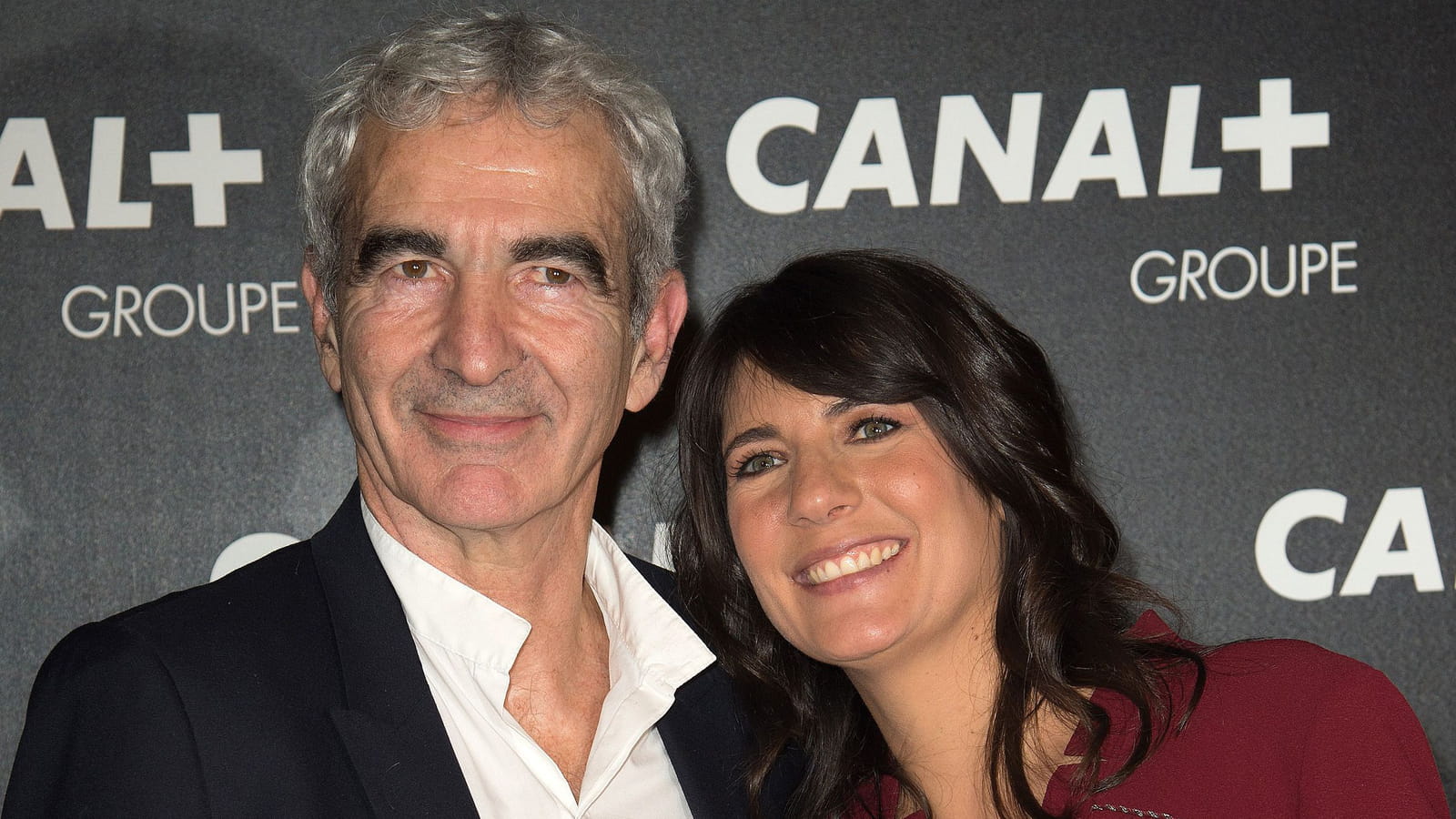 Raymond Domenech et Estelle Denis