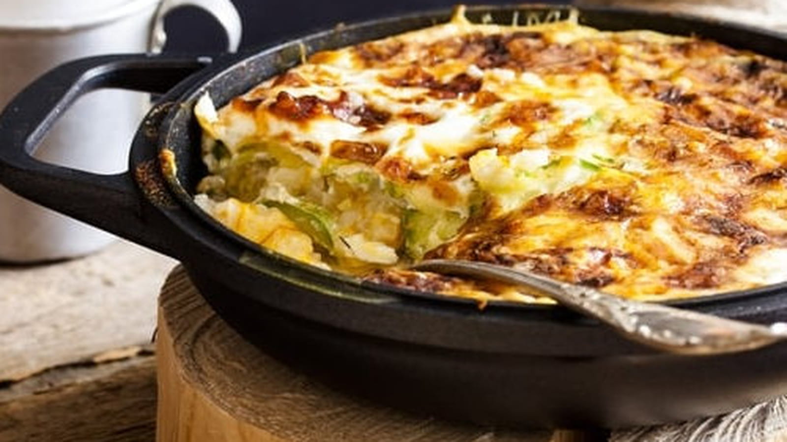 Gratin de courgettes au thon