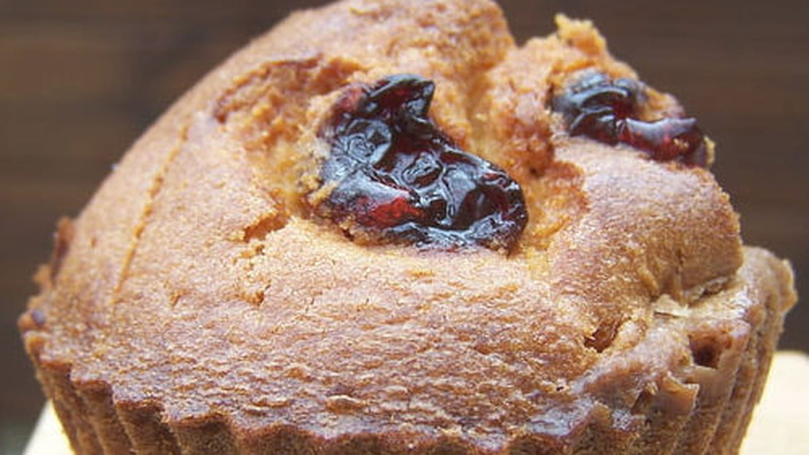 Mini cakes cerises séchées et chocolat blanc
