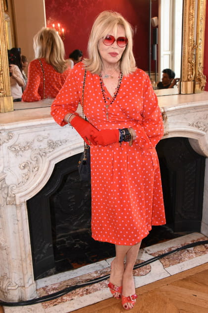 Amanda Lear le 2 juillet 2018