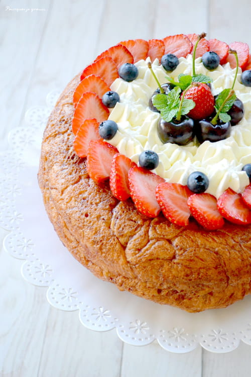 Brioche aux fruits rouges... façon baba !