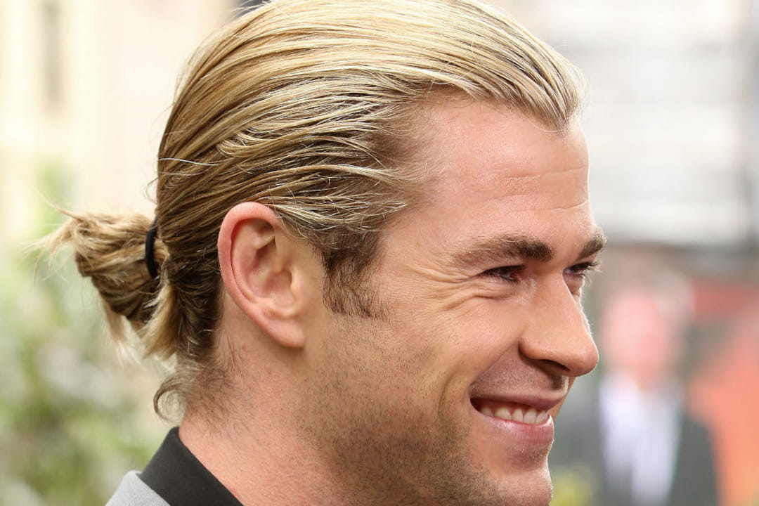 Les cheveux blonds de Chris Hemsworth