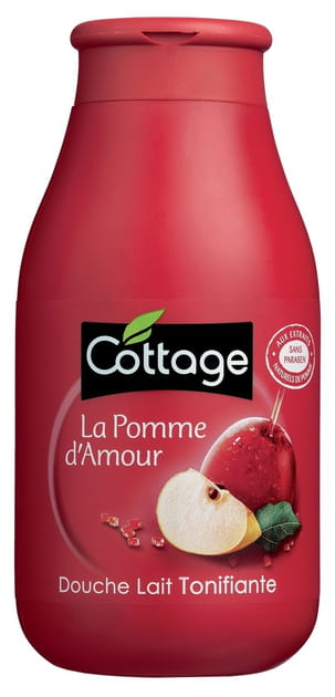 Douche lait pomme d'amour de Cottage