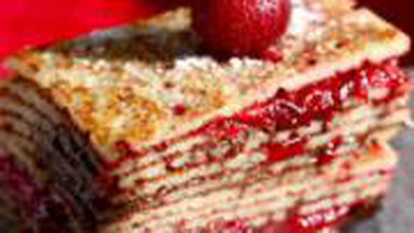 Mille feuilles de crêpes