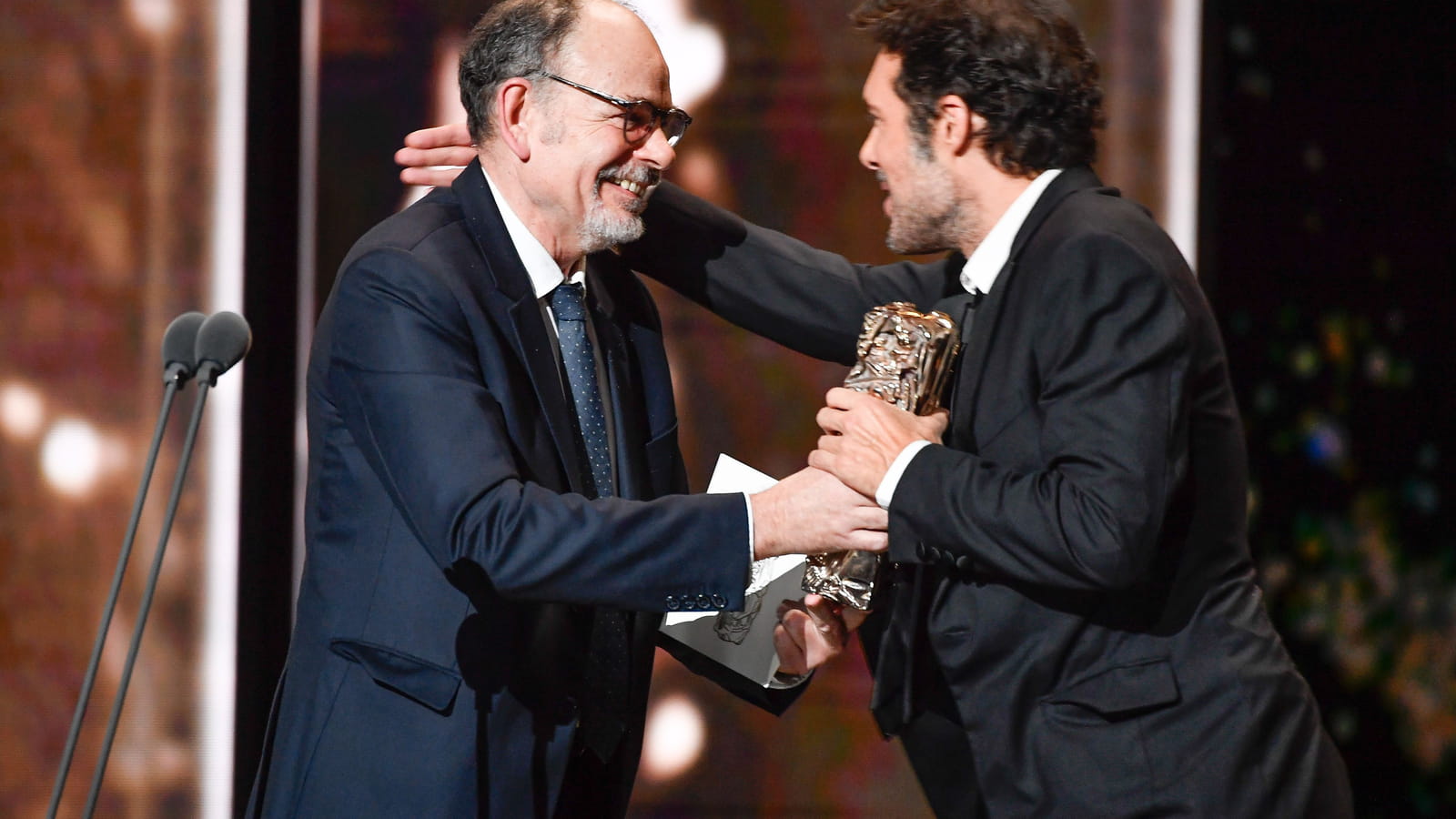 Jean-Pierre Darroussin et Nicolas Bedos