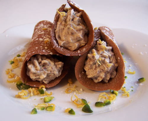 Cannellonis ricotta et cacao
