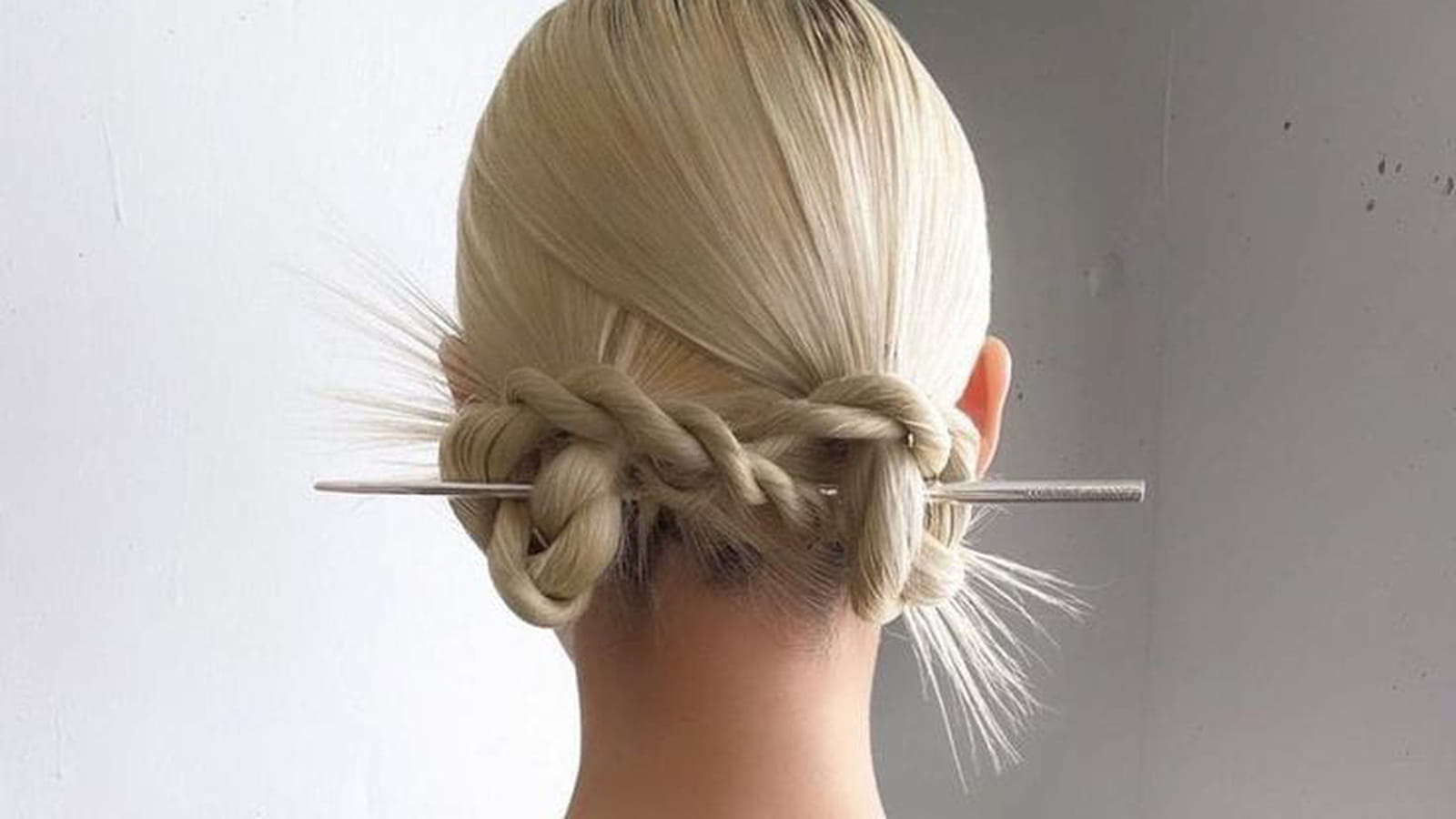 Spiky bun torsadé 