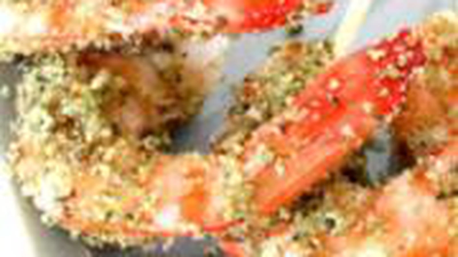Gambas à la romesco