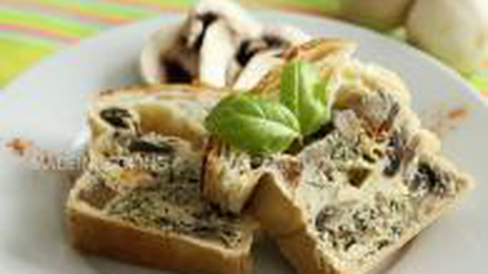 Pâté en croûte aux champignons