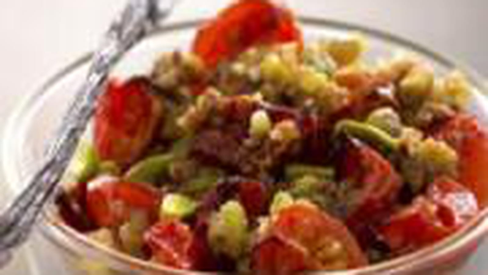 Crumble aux deux tomates vanillées