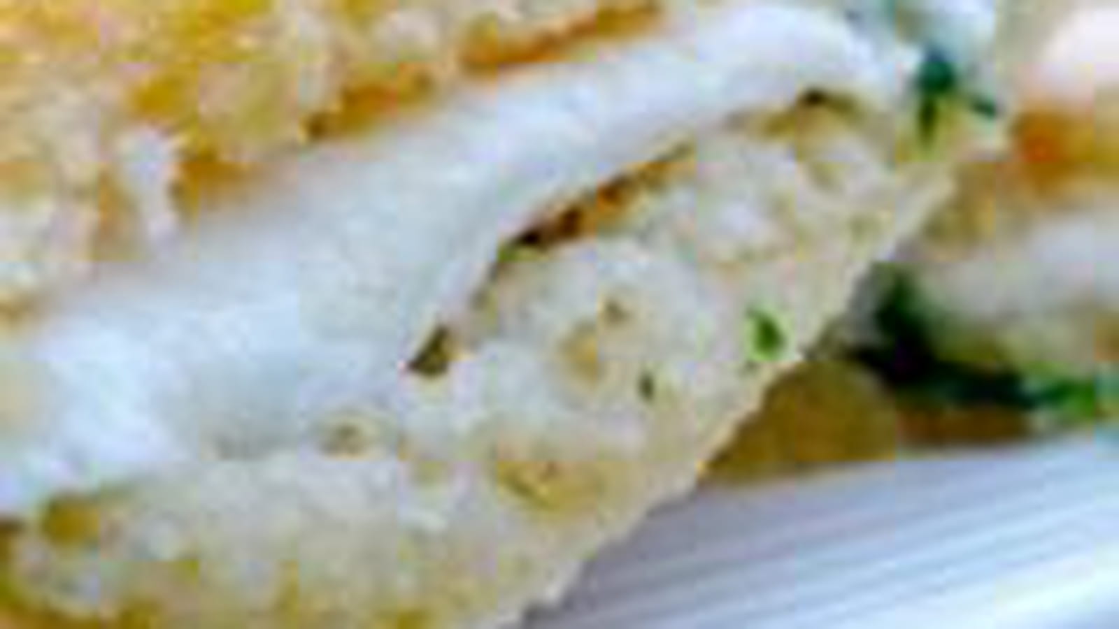 Batbouts au beurre persillé et mozzarella