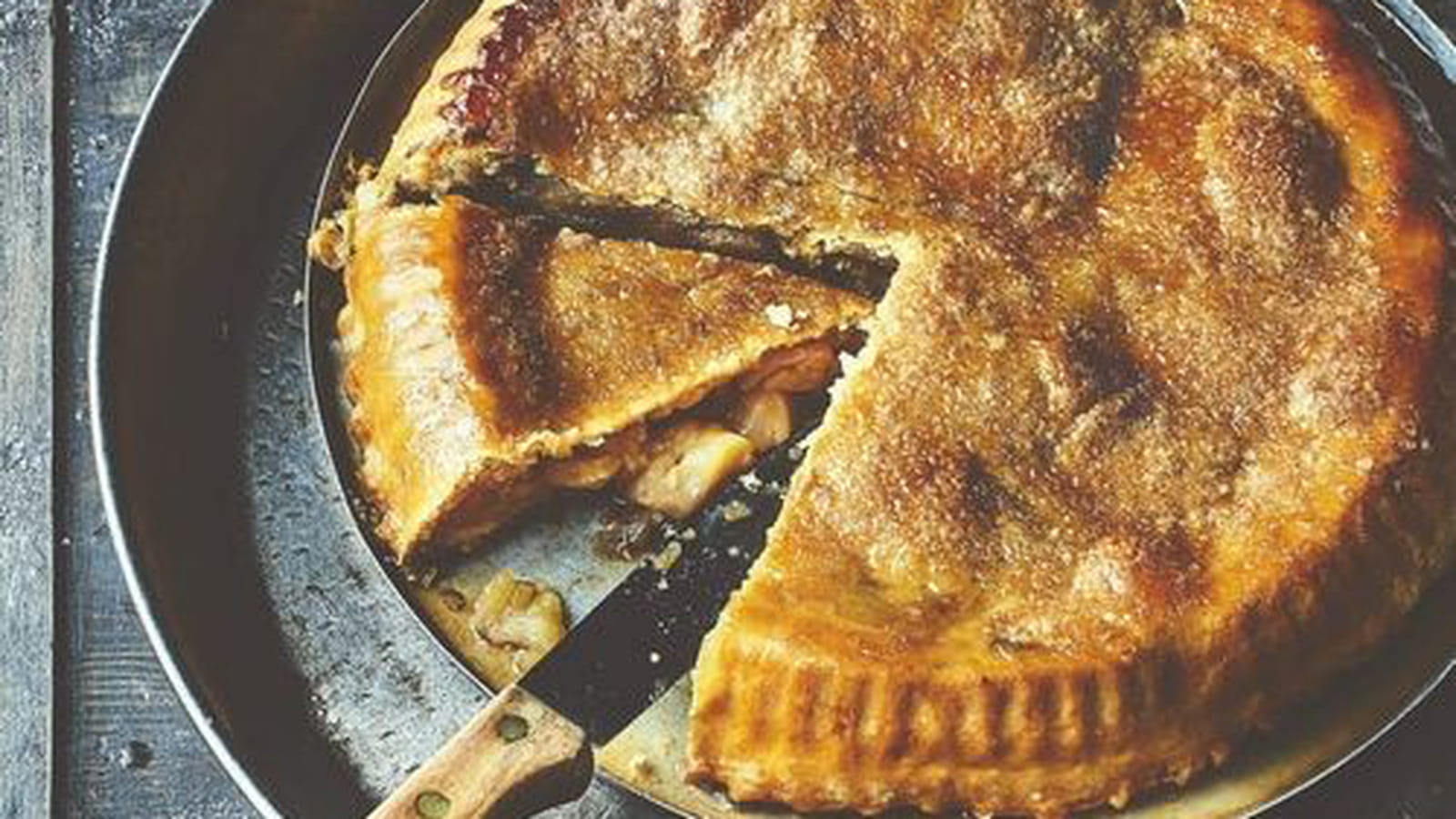 Apple pie renversée selon Christophe Adam