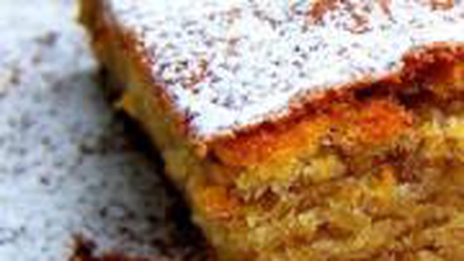 Gâteau fondi-moelleux aux bananes, à la vanille & aux zestes de citron